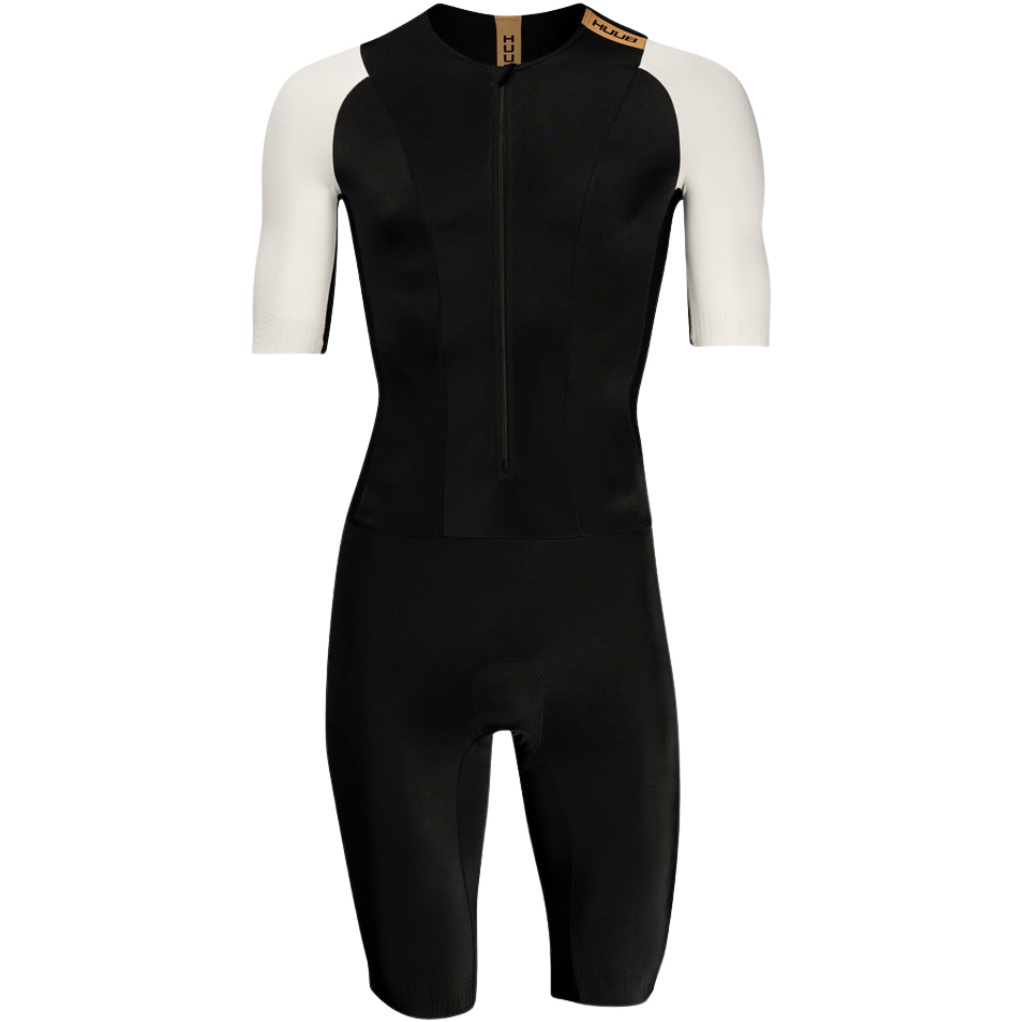 2026 Huub Männer Collective Trisuit TCLCBW - Black / Weiß